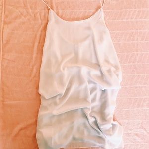 White Slip Dress